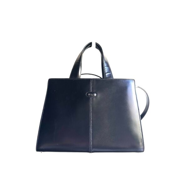 TOD'S Leather Top Handle Handbag‎ Black - Picture 1 of 6